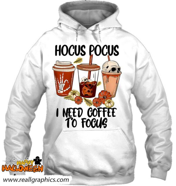 hocus pocus i need coffee to focus halloween teacher womens shirt 462 xfhk9