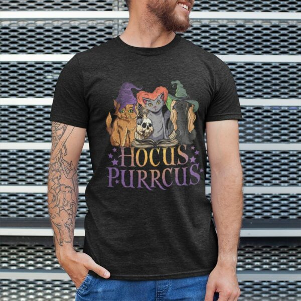 hocus purrcus halloween witch cats funny parody t shirt 1 6yoye