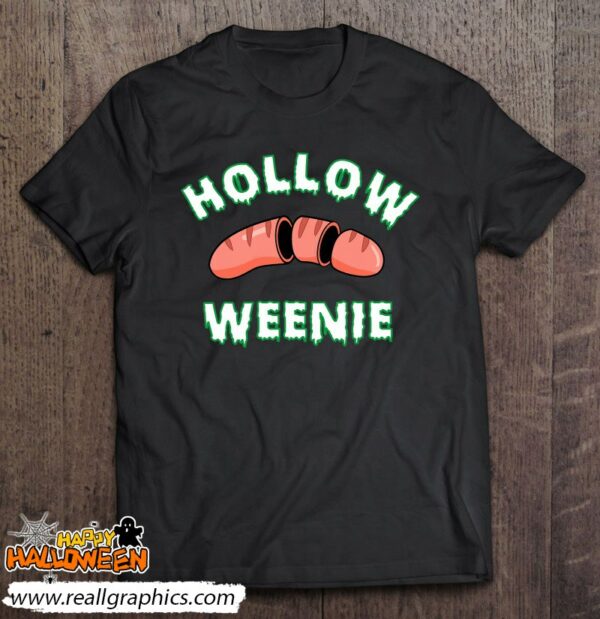 hollow weenie funny halloween hotdog shirt 1319 5v5td