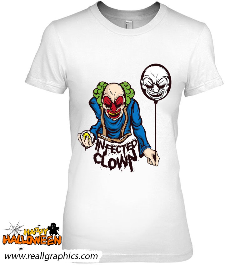 Horror Clown Scary Balloon Gift Women Men Kids Shirt