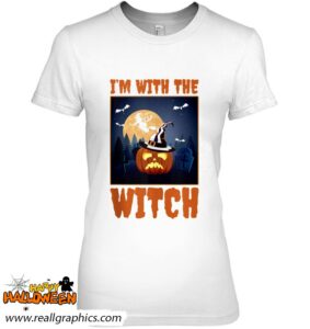 im with the witch scary halloween spooky shirt 845 s60re