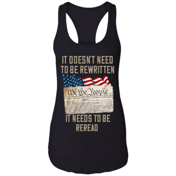 it doesnt need to be rewritten it needs to be reread shirt veteran day gift 13 yvco0u