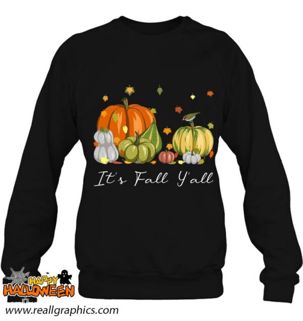 its fall yall halloween pumpkin autumn leaves thanksgiving shirt 94 rl4jq