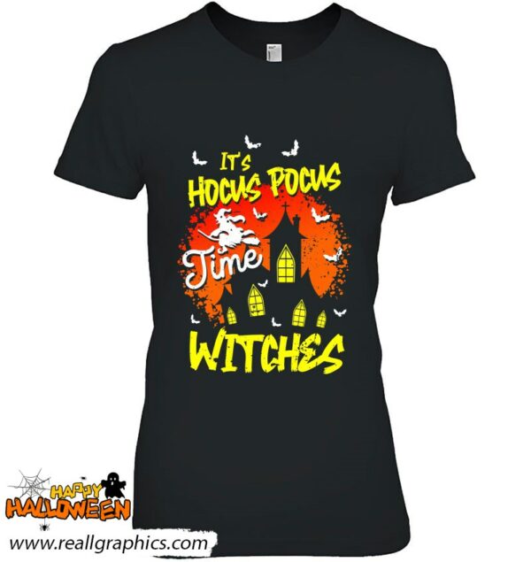 its hocus pocus time witches funny halloween costume shirt 192 f1tdl