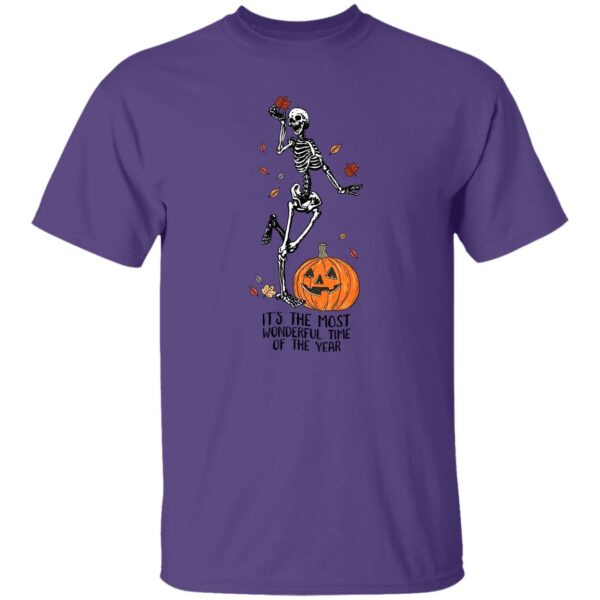 its the most wonderful time of the year halloween fall skeleton pumpkin t shirt 4 nbdyv