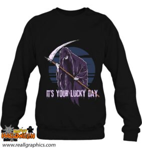 its your lucky day grim reaper soul collector halloween shirt 198 poy6g
