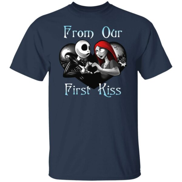 jack skellington and sally from our first kiss matching couple halloween t shirt 4 umn3a