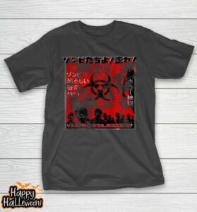japanese zombie movie poster shirt retro horror halloween t shirt 57 u0lmwt