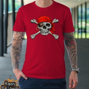 jolly roger pirate skull crossbones halloween costume t shirt 1088 zeb9it
