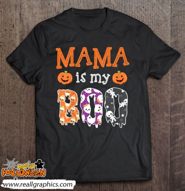 kids funny boo halloween my mama my boo shirt 600 cfvpz