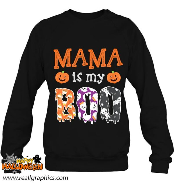 kids funny boo halloween my mama my boo shirt 603 r4sjz