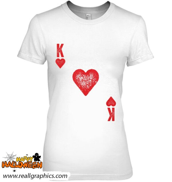 king of hearts halloween costume gift shirt 348 kxtkn