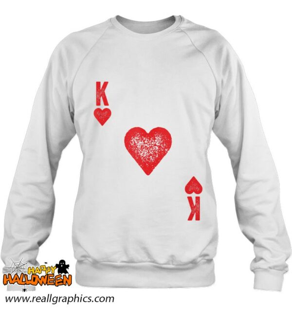 king of hearts halloween costume gift shirt 350 bbkvy