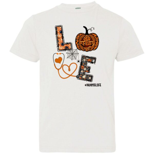 love nurse pumpkin leopard fall halloween thanksgiving women t shirt 2 ja38w