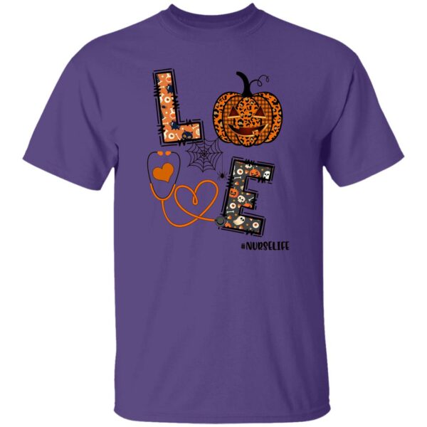 love nurse pumpkin leopard fall halloween thanksgiving women t shirt 4 wv5cu