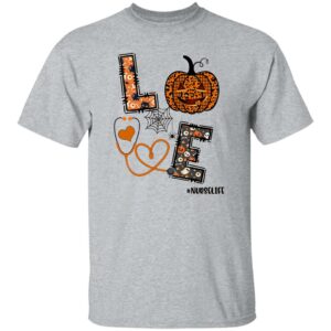 love nurse pumpkin leopard fall halloween thanksgiving women t shirt 5 aa1ib