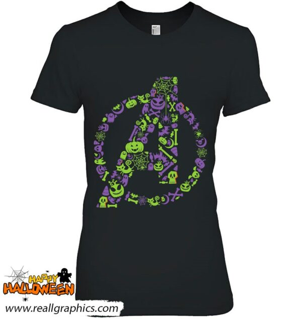 marvel avengers logo spooky halloween shirt 108 1sh1x