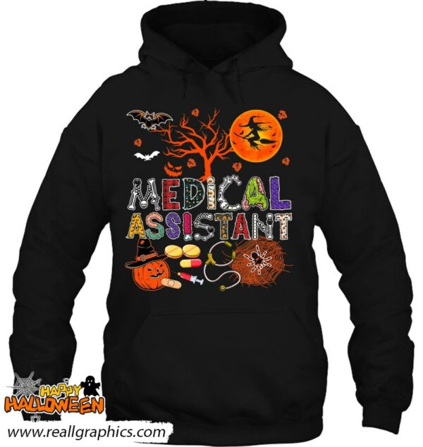 medical assistant halloween zombie costume scary pumpkin shirt 205 dtzwf