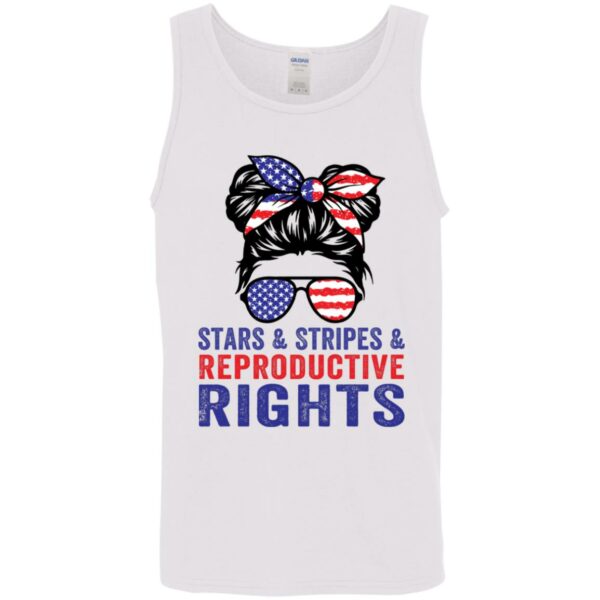 messy bun american flag stars stripes reproductive rights shirt 10 pmiqmh