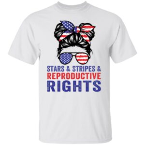 messy bun american flag stars stripes reproductive rights shirt 1 vnxcs6
