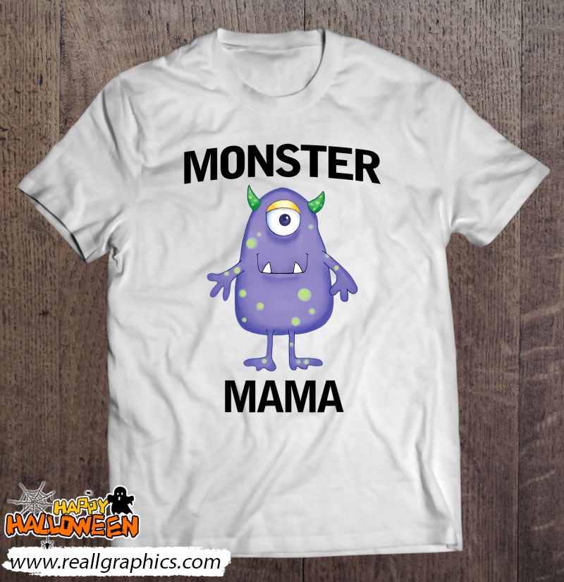 Monster Mama Fun - Love You Mom Shirt
