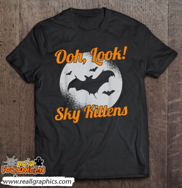 oh look sky kittens bat halloween bats shirt 612 wbrkg