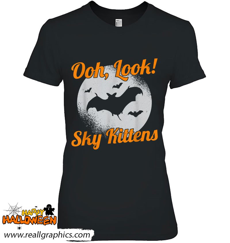 Oh Look Sky Kittens Bat Halloween Bats Shirt