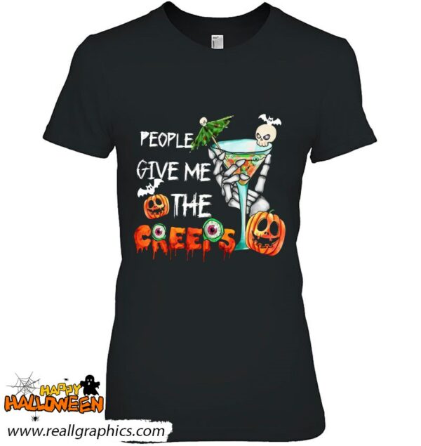 people give me creeps halloween shirt 1205 9jgbh
