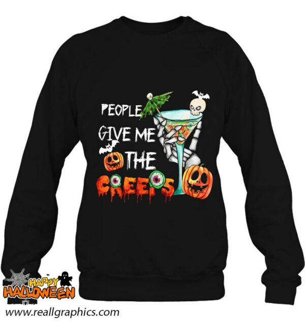 people give me creeps halloween shirt 1207 327px
