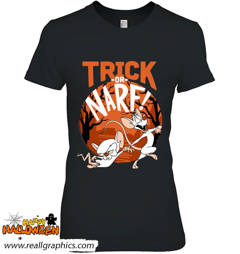 Pinky And The Brain Halloween Trick Or Narf! Shirt