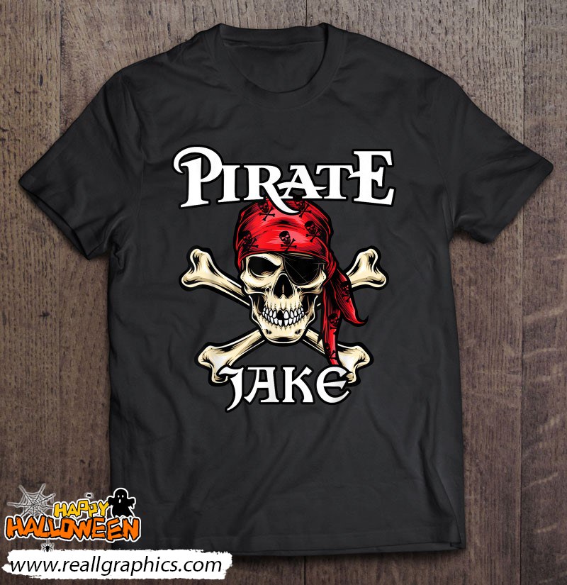 Pirate Jake Pirate Halloween Costume Shirt