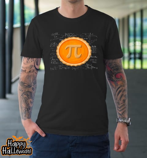 pumpkin pie math shirt pi day funny halloween thanksgiving t shirt 34 l66g16