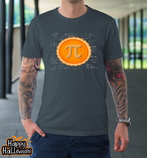 pumpkin pie math shirt pi day funny halloween thanksgiving t shirt 515 t4zs9a