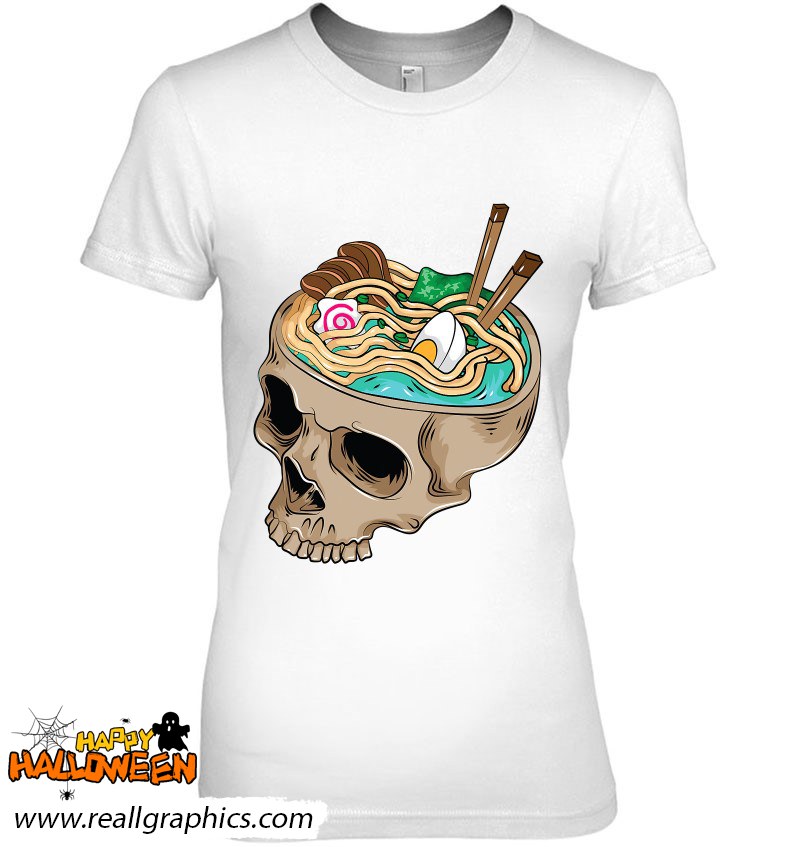 Ramen Brain Skull Cute Love Japanese Food Funny Japan Gift Shirt