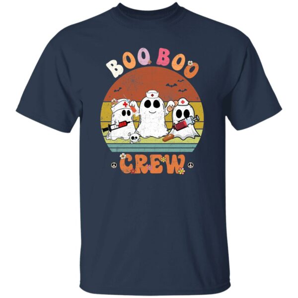 retro boo boo crew nurse ghost funny halloween costume matching t shirt 4 brf41