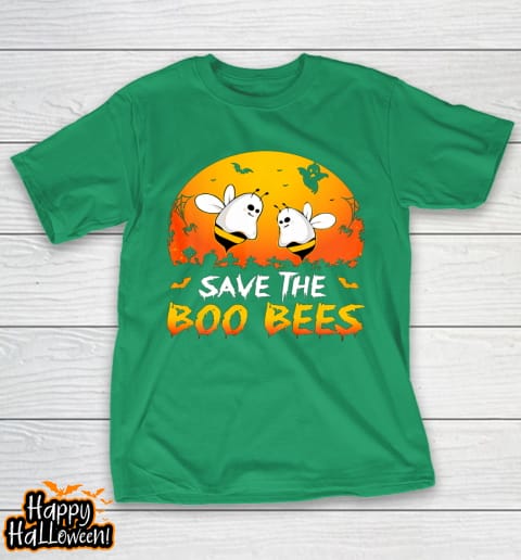 save the boo bees funny breast cancer awareness halloween t shirt 508 omlv8m