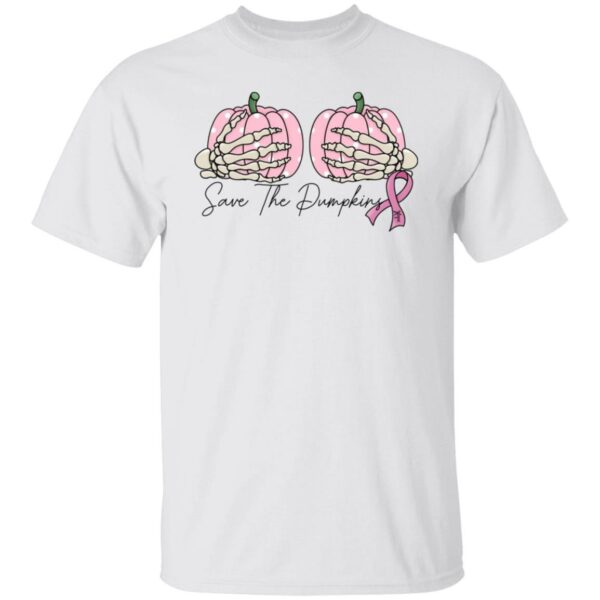 save your pumpkins breast cancer awareness halloween women t shirt 2 5cvux