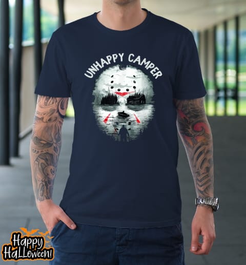 scary halloween mens camping unhappy camper t shirt 209 cvicwk