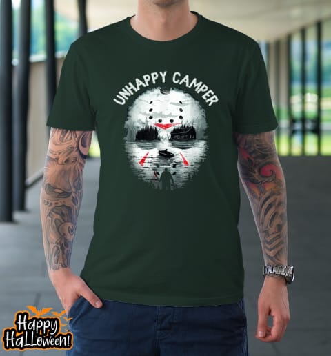 scary halloween mens camping unhappy camper t shirt 358 zpemce