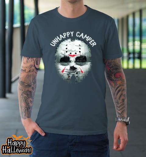 scary halloween mens camping unhappy camper t shirt 506 yekzdu