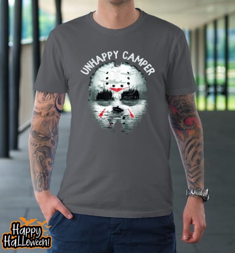 scary halloween mens camping unhappy camper t shirt 798 zjeogf