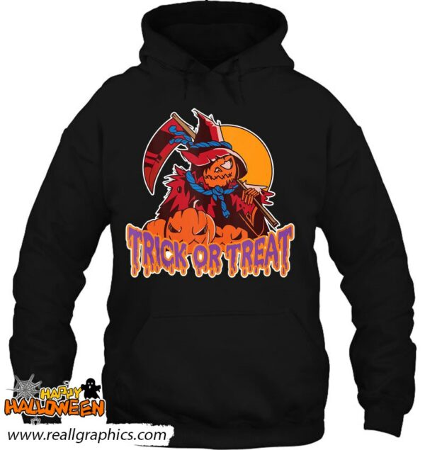 scary halloween pumpkin spooky trick or treat shirt 766 u0rhw