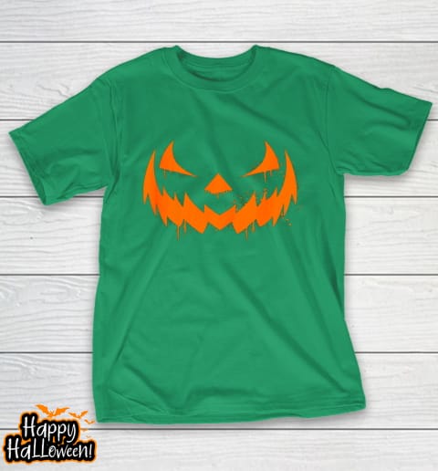 scary pumpkin laugh spooky halloween costume funny horror t shirt 504 qqe2lq