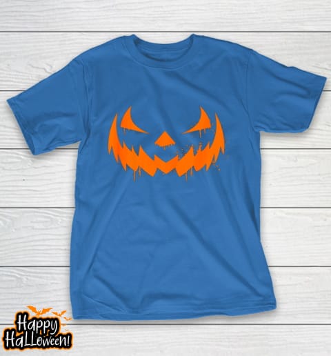 scary pumpkin laugh spooky halloween costume funny horror t shirt 796 xzqxmp