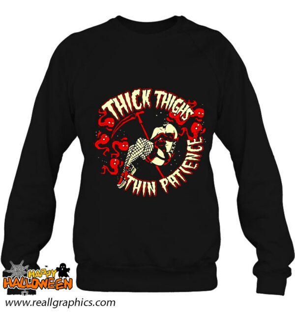 skull thick thighs thin patience shirt 158 aec0e