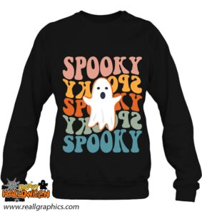 spooky boo halloween costume retro daisy colorful scary shirt 447 ljsrf