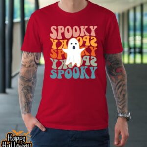 spooky boo halloween costume retro daisy colorful scary t shirt 1067 znrvjz