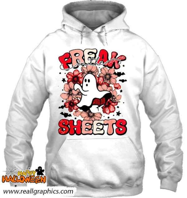 spooky freak in the sheets halloween floral ghost shirt 289 1p2ma