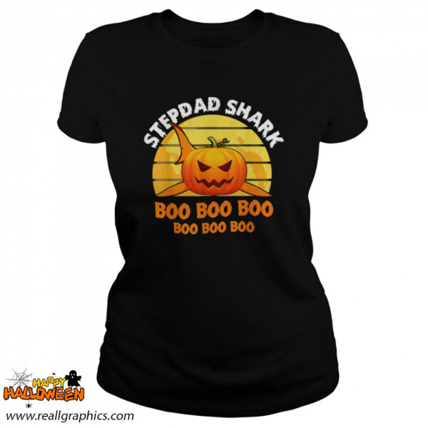 stepdad shark boo pumpkin halloween stepdad shirt 39 bcqv2