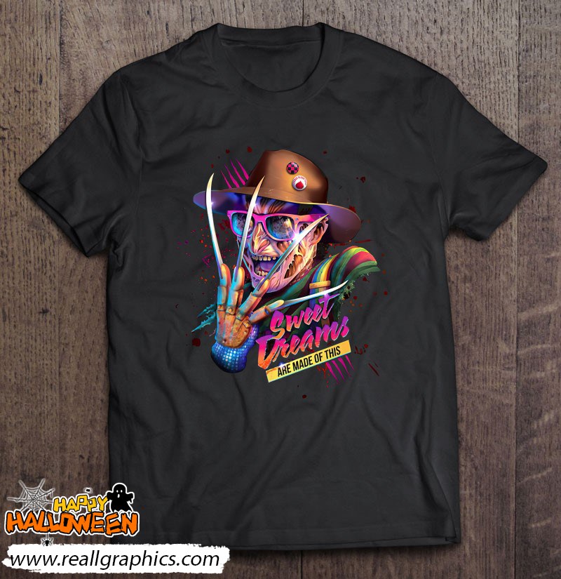 Sweet Dreams Are Made Of This Freddy Krueger Retro Art Shirt